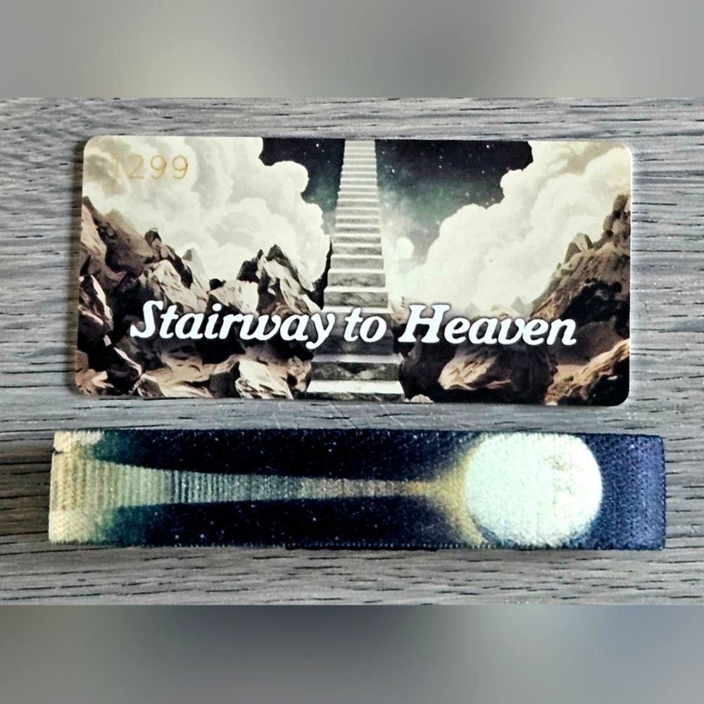 Zox Stairway To Heaven 1299 Remembrance Memorial Collectible Med Wristband 22$
